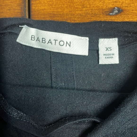 Aritzia babaton open back sleeveless black turtleneck - Picture 2 of 5